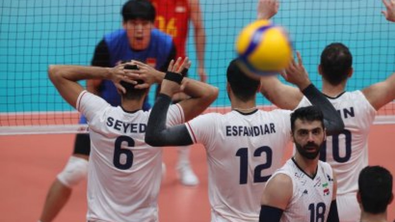 تیم ملی والیبال نخستین طلای کاروان ایران را دشت کرد/زور میزبان به شاگردان عطایی نرسید