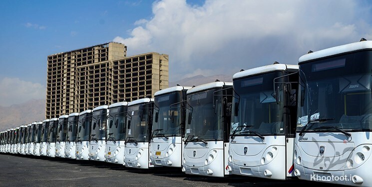 ورود 2500 دستگاه اتوبوس و 500 دستگاه مینی بوس به ناوگان حمل و نقل