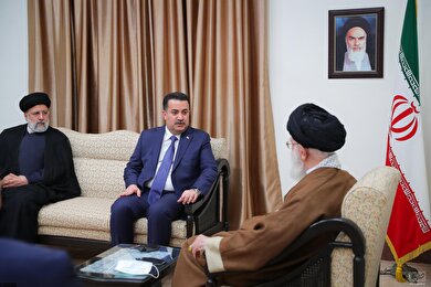 گزارش تصویری دیدار نخست‌وزیر عراق با مقام معظم رهبری