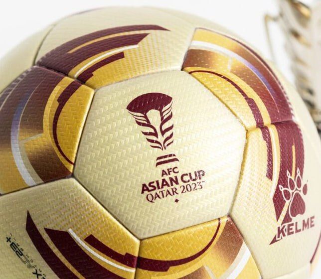 عکس| رونمایی از توپ جام ملت‌های آسیا ۲۰۲۳