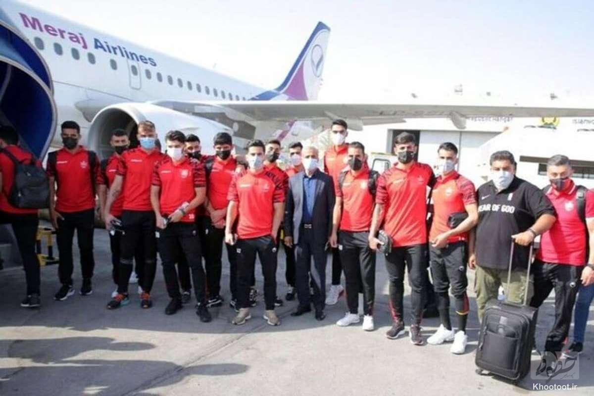 صدور مجوز پرواز کاروان پرسپولیس صدور مجوز پرواز کاروان پرسپولیس