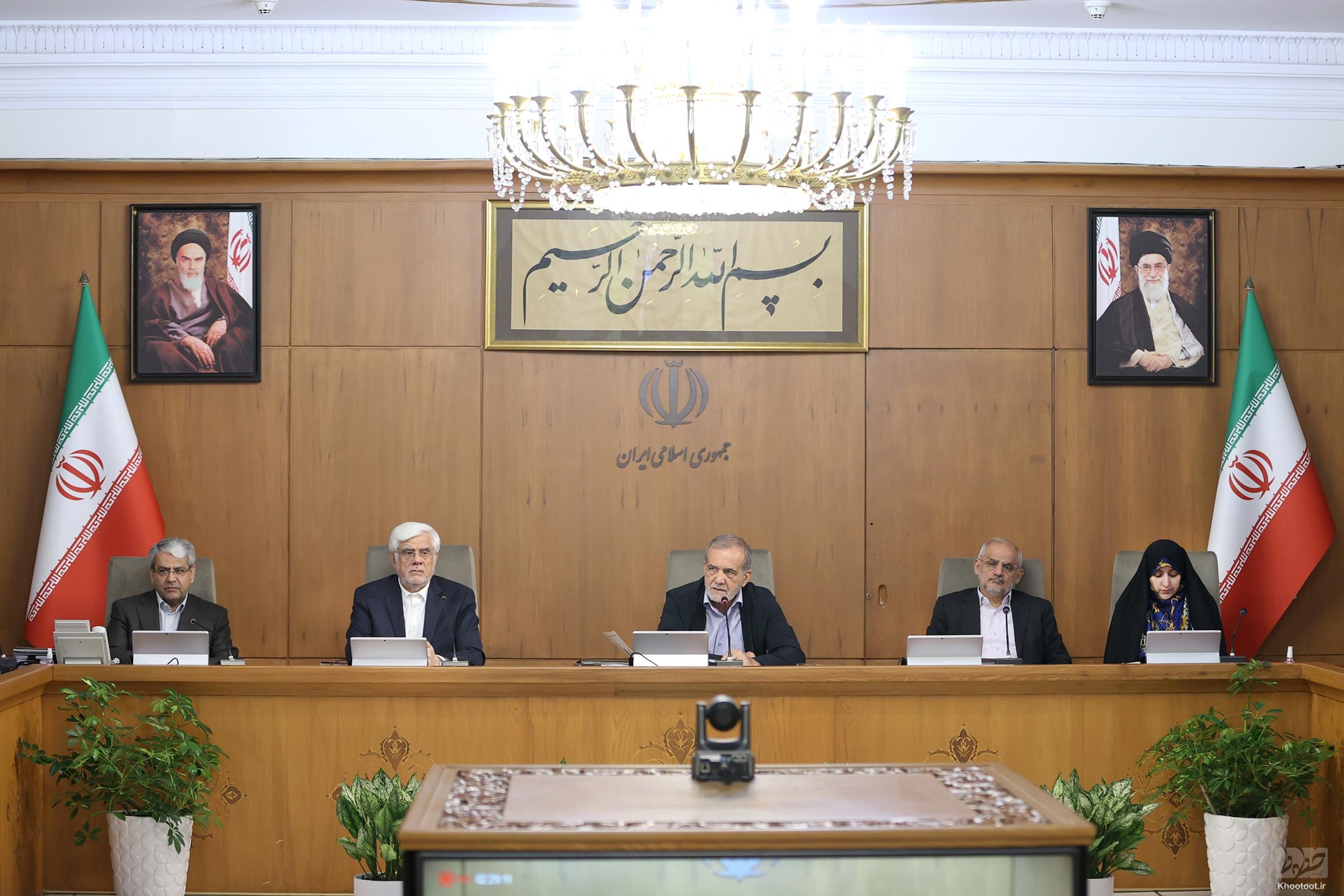 نخستین جلسه بررسی بودجه سال 1404 تشکیل شد/ پزشکیان: ضرورت واقعنگری در حوزه درآمدها و هزینهها در تدوین لایحه نخستین جلسه بررسی بودجه سال 1404 تشکیل شد/ پزشکیان: ضرورت واقعنگری در حوزه درآمدها و هزینهها در تدوین لایحه