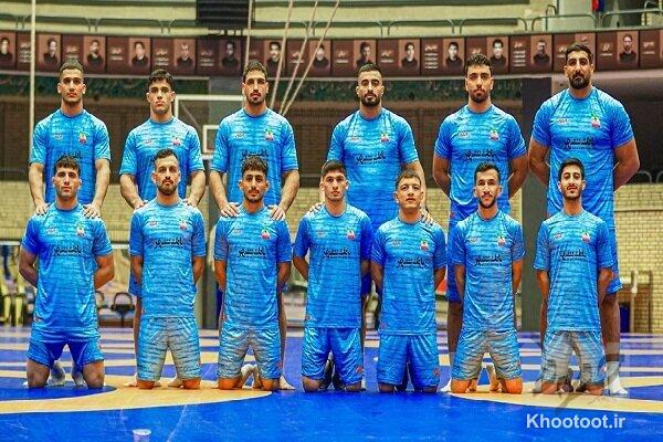 تیم منتخب کشتی فرنگی ایران نایب قهرمان شد تیم منتخب کشتی فرنگی ایران نایب قهرمان شد