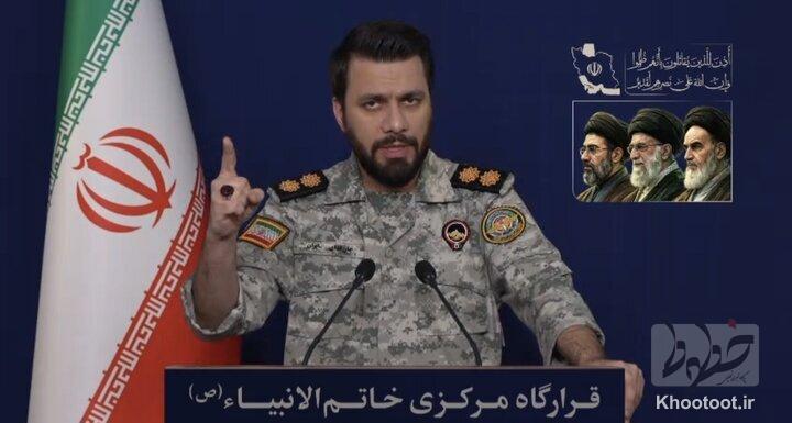 سخنگوی قرارگاه خاتم: زیرساخت بزنید، زیرساخت می‌زنیم