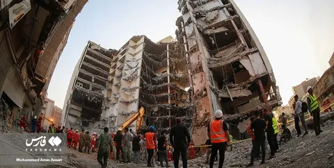 بازداشت ۷ نفر دیگر از مسببان ریزش ساختمان متروپل