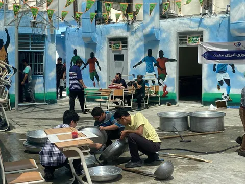 خیریه‌ دانش آموزی به وسعت دبیرستان انرژی مثبت