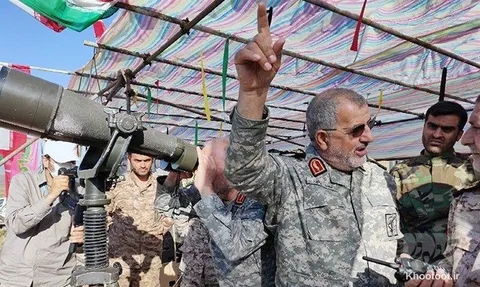 گزارش تصویری از رزمایش اقتدار نیروی زمینی سپاه پاسدارن!