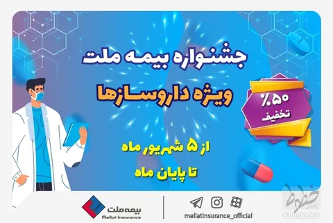 تخفیف بیمه‌های مسئولیت بیمه ملت برای داروسازان