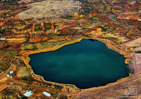 تماشا کنید/طبیعتی کم نظیر در دریاچه اُوان _ قزوین