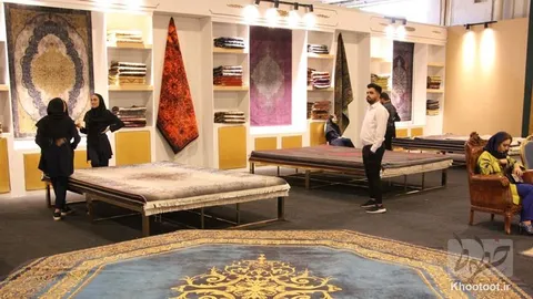 آغاز برگزاری نمایشگاه فرش ماشینی تهران