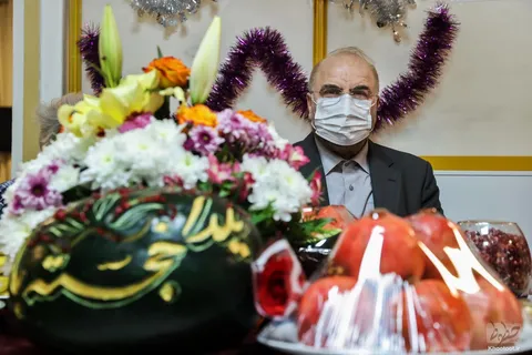 گزارش تصویری از حضور رئیس مجلس در یکی از مراکز نگهداری سالمندان