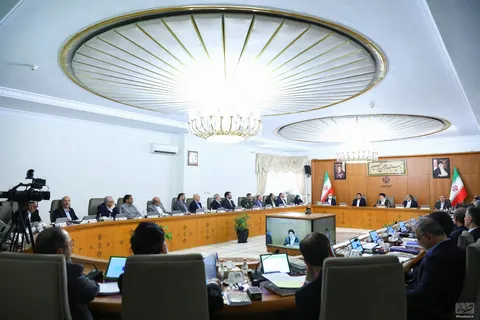 گزارش تصویری از جلسه هیئت دولت