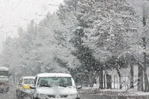 آسمان برفی و بارانی در پایتخت/ چهارشنبه از شدت بارش‌ها کاسته می‌شود