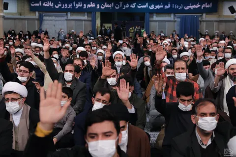 دیدار مردم قم با رهبر معظم انقلاب