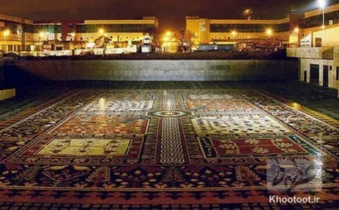 بزرگترین فرش سنگی جهان، جولانگاه معتادان متجاهر