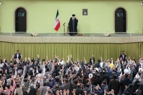 گزارش تصویری از سخرانی نوروزی رهبر معظم انقلاب با اقشار مختلف مردم