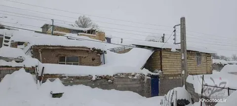 گزارش تصویری از بارش برف در خوی