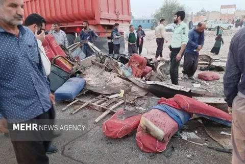 16 کارگر در شوشتر جان باختند