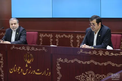 گزارش تصویری از دیدار وزیر امور خارجه و وزیر ورزش و جوانان با روسای فدراسیون های ورزشی
