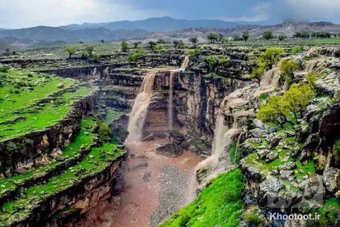 تماشا کنید/ یکی از مناطق بکر لرستان منطقه تخت‌چان