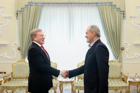 گزارش تصویری از دیدار معاون نخست وزیر روسیه با رئیس جمهور