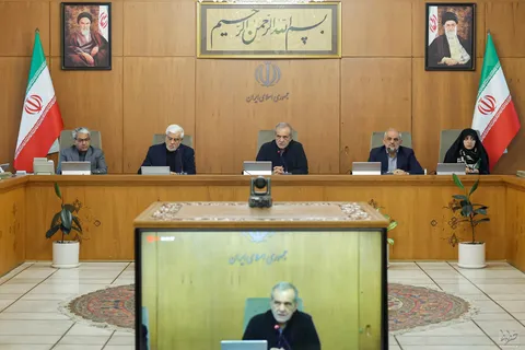 گزارش تصویری از جلسه هیئت دولت