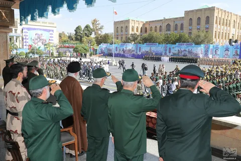 گزارش تصویری مراسم مشترک دانش‌آموختگی دانشجویان دانشگاه‌های افسری نیروهای مسلح