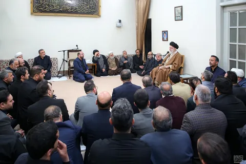 گزارش تصویری از مجلس عزاداری سالروز شهادت حضرت امام جعفر صادق(ع)