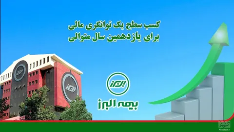 کسب عالی ترین سطح توانگری مالی شرکت بیمه البرز