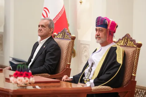 گزارش تصویری از امضای تفاهم‌نامه مشترک میان ایران و عمان