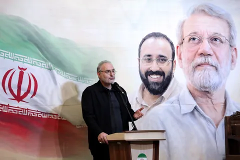گزارش تصویری از مراسم گرامیداشت شهید دکتر علی لاریجانی و فرزندش