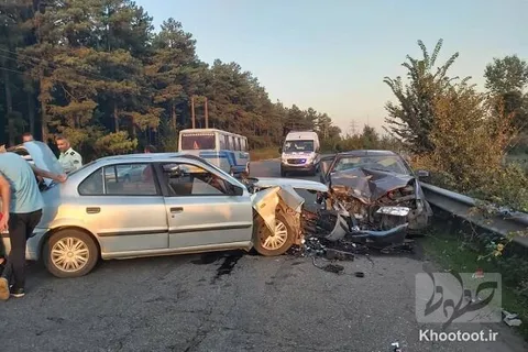 رانندگان نباید صحنه تصادف را برهم بزنند