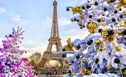 تماشا کنید/حال و هوای کریسمس پاریسی