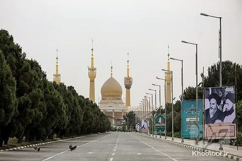 نحوه تردد شهروندان در مراسم ارتحال امام خمینی(ره)