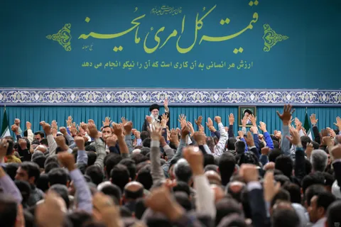 گزارش تصویری از دیدار کارگران با رهبر معظم انقلاب
