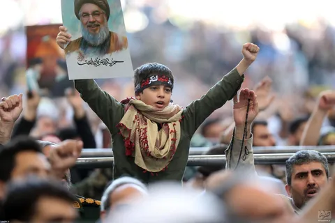 گزارش تصویری از مراسم بزرگداشت سید حسن نصرالله