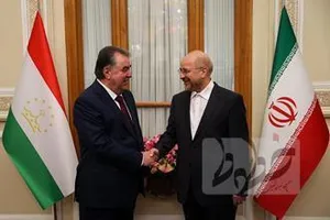 رئیس مجلس ایران در دیدار رئیس جمهور تاجیکستان تاکید کرد؛ توسعه روابط با کشورهای همسایه و پیرامونی اولویت سیاست دولت سیزدهم و مجلس یازدهم