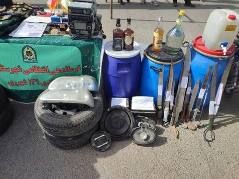 ۴۰۹ مجرم در جنوب تهران دستگیر شدند