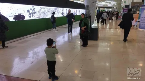 گزارش تصویری خطوط از بیست و چهارمین نمایشگاه رسانه‌های ایران