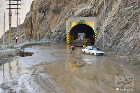 خسارت 400 میلیارد تومانی به جاده چالوس