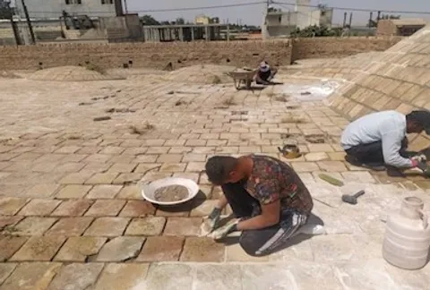 مرمت کاروانسرای شاه‌عباسی میامی آغاز شد