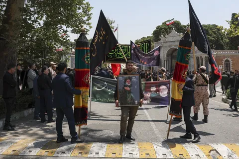 گزارش تصویری از مراسم عزاداری هیئت کارکنان نهاد ریاست جمهوری