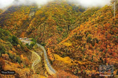 طبیعت کم نظیر جاده‌های کردستان