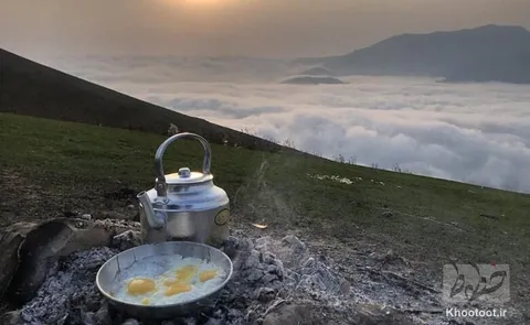 طبیعت فوق العاده ماسال در جاده اسالم- خلخال!