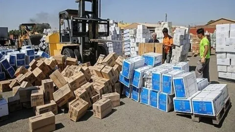 هزار دستگاه لوازم خانگی و پارچه خارجی قاچاق توقیف شد